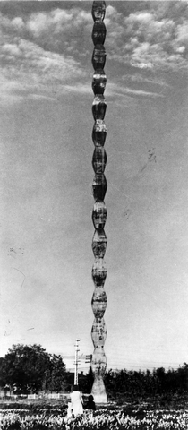 181 - Targu Jiu. Coloana fara sfarsit de C. Brancusi